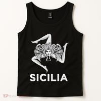 Sicilian Pride Sicilia Trinacria Sicilian Tank Top thumb 2