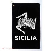 Sicilian Pride Sicilia Trinacria Sicilian Golf Towel thumb 0