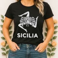 Sicilian Pride Sicilia Trinacria Sicilian Women's T-Shirt thumb 2