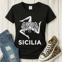 Sicilian Pride Sicilia Trinacria Sicilian Women's T-Shirt thumb 3