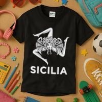 Sicilian Pride Sicilia Trinacria Sicilian Kids T-Shirt thumb 3