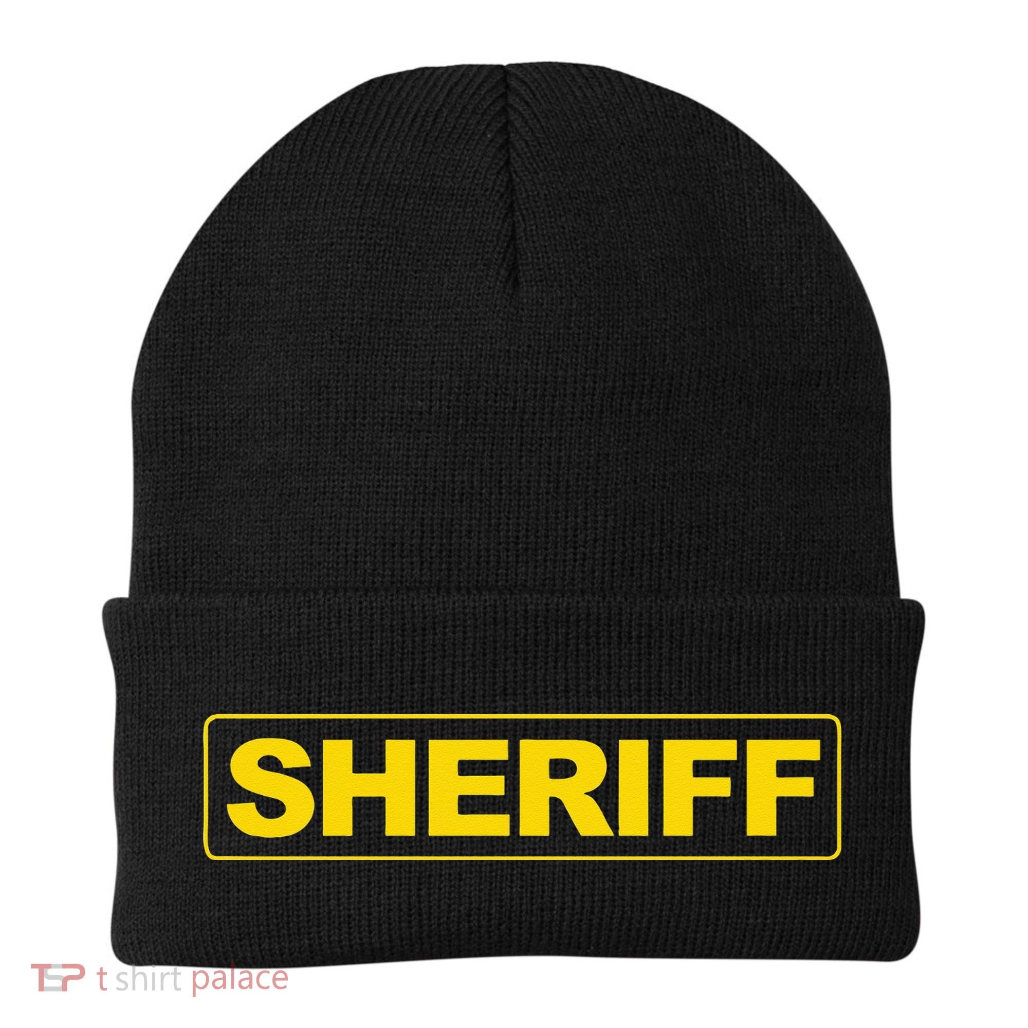 Sheriff Police Beanie