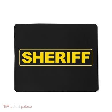 Sheriff Police Mousepad