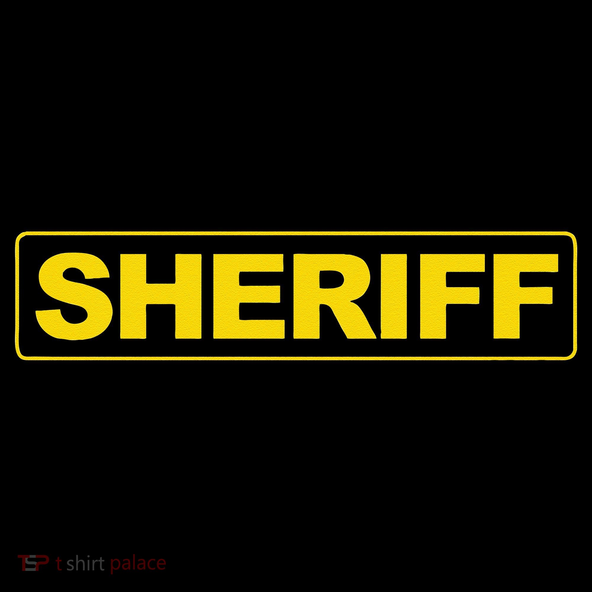 Sheriff Police Toddler Hoodie