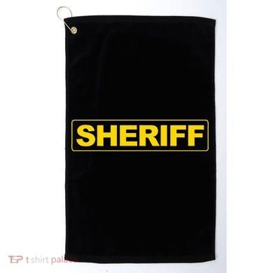 Sheriff Police Golf Towel