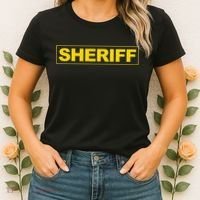 Sheriff Police Women's T-Shirt thumb 2