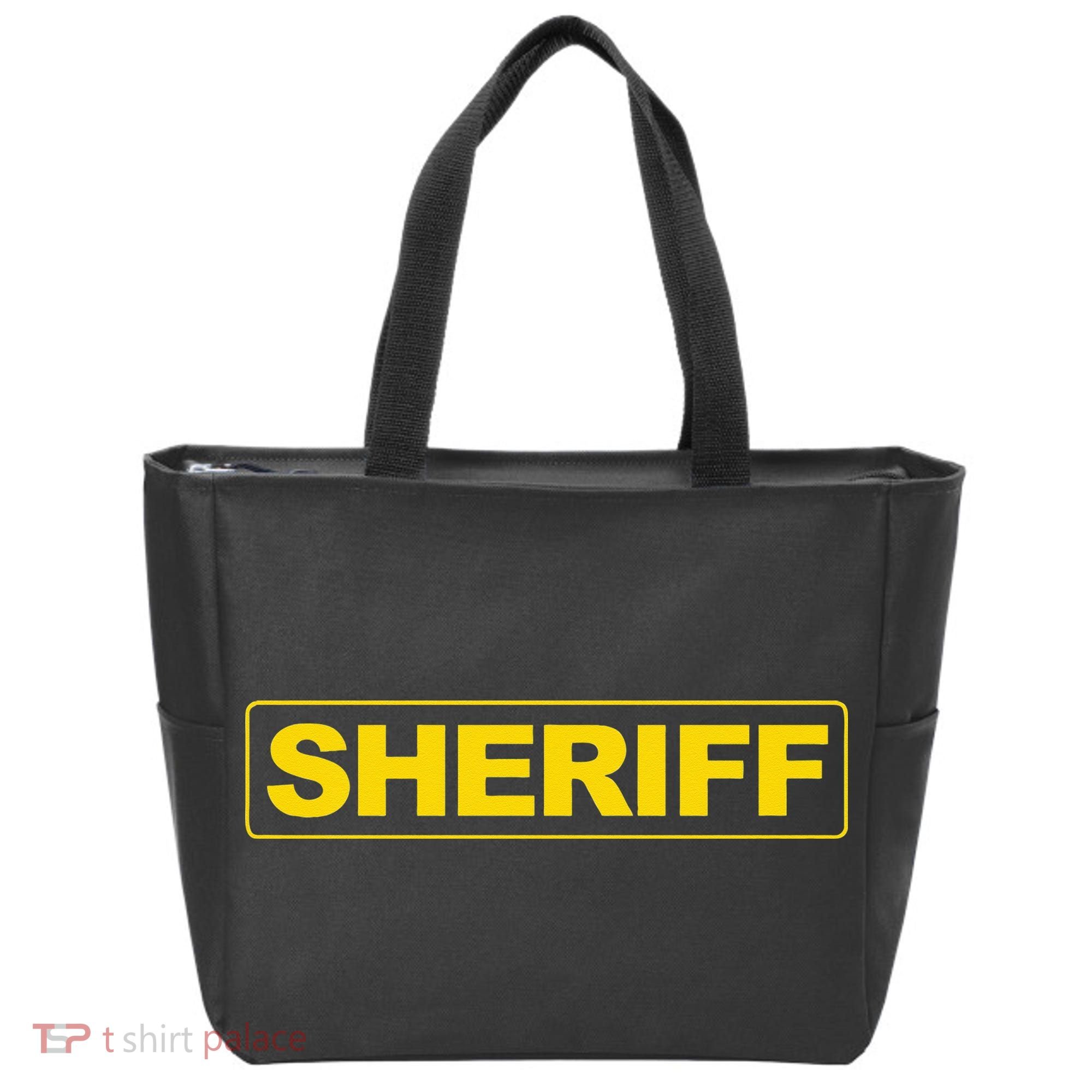 Sheriff Police Tote Bag