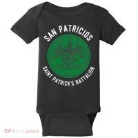 San Patricios St. Patrick's Battalion Baby Bodysuit thumb 0