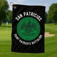 San Patricios St. Patrick's Battalion Golf Towel thumb 1