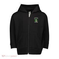 Saint Patrick Says Six Seven 6-7 Meme St Patrick's Day Toddler Zip Fleece Hoodie thumb 0