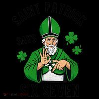 Saint Patrick Says Six Seven 6-7 Meme St Patrick's Day Coffee Mug thumb 5