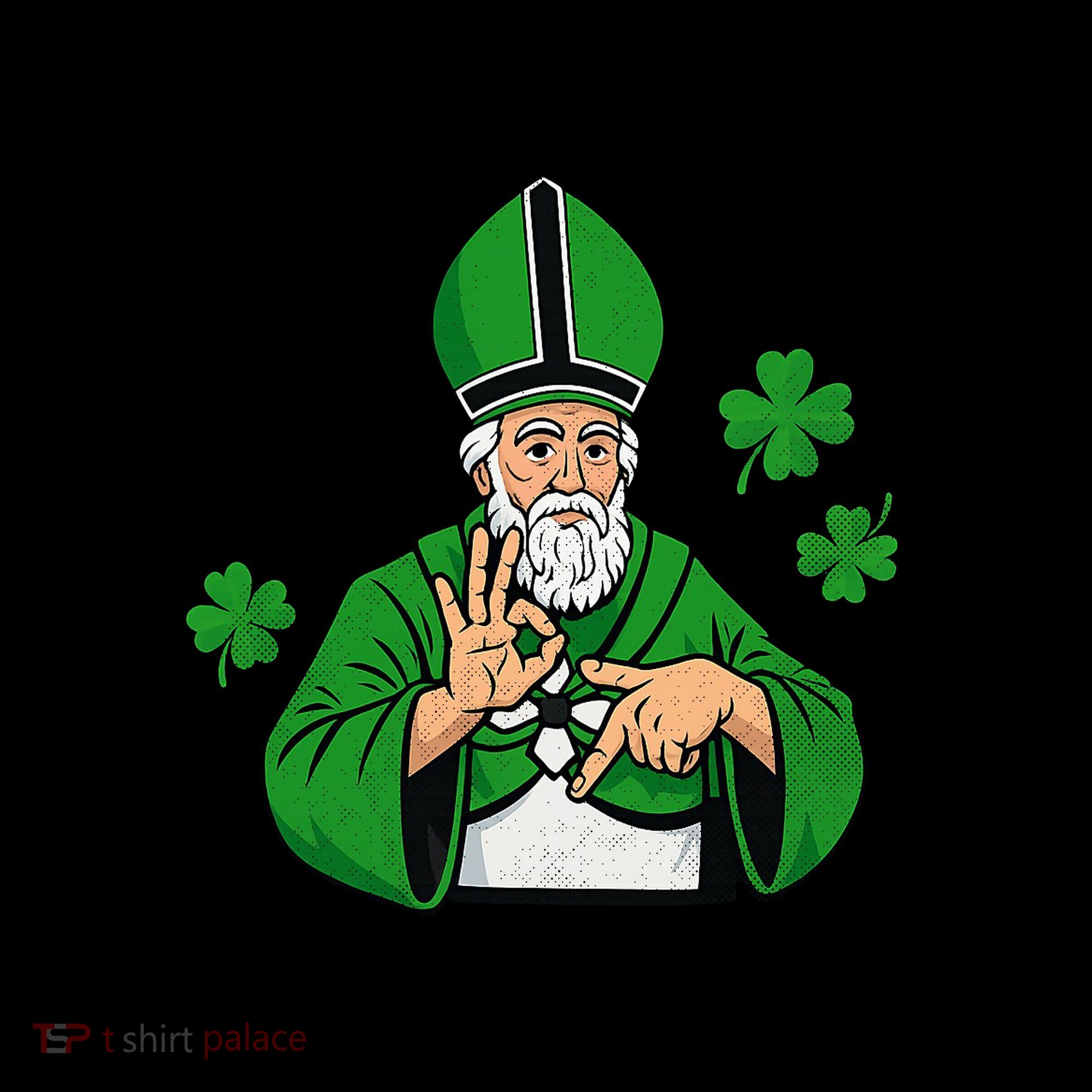 Saint Patrick Says Six Seven 6-7 Meme St Patrick's Day Coffee Mug