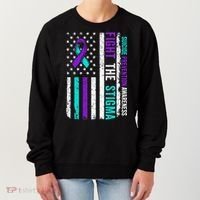 Suicide Prevention Support Fight Stigma Suicide Awareness Women's Sweatshirt thumb 0