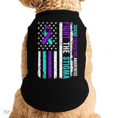 Suicide Prevention Support Fight Stigma Suicide Awareness Doggie Tank