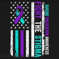 Suicide Prevention Support Fight Stigma Suicide Awareness Sweatshirt thumb 3