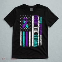 Suicide Prevention Support Fight Stigma Suicide Awareness T-Shirt thumb 5