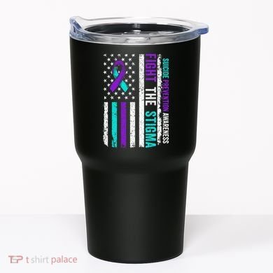 Suicide Prevention Support Fight Stigma Suicide Awareness Tumbler