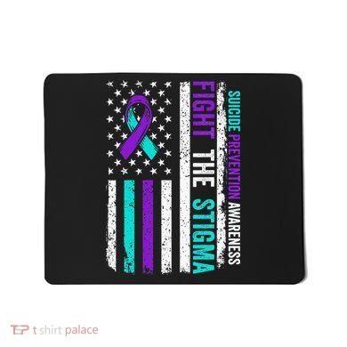 Suicide Prevention Support Fight Stigma Suicide Awareness Mousepad
