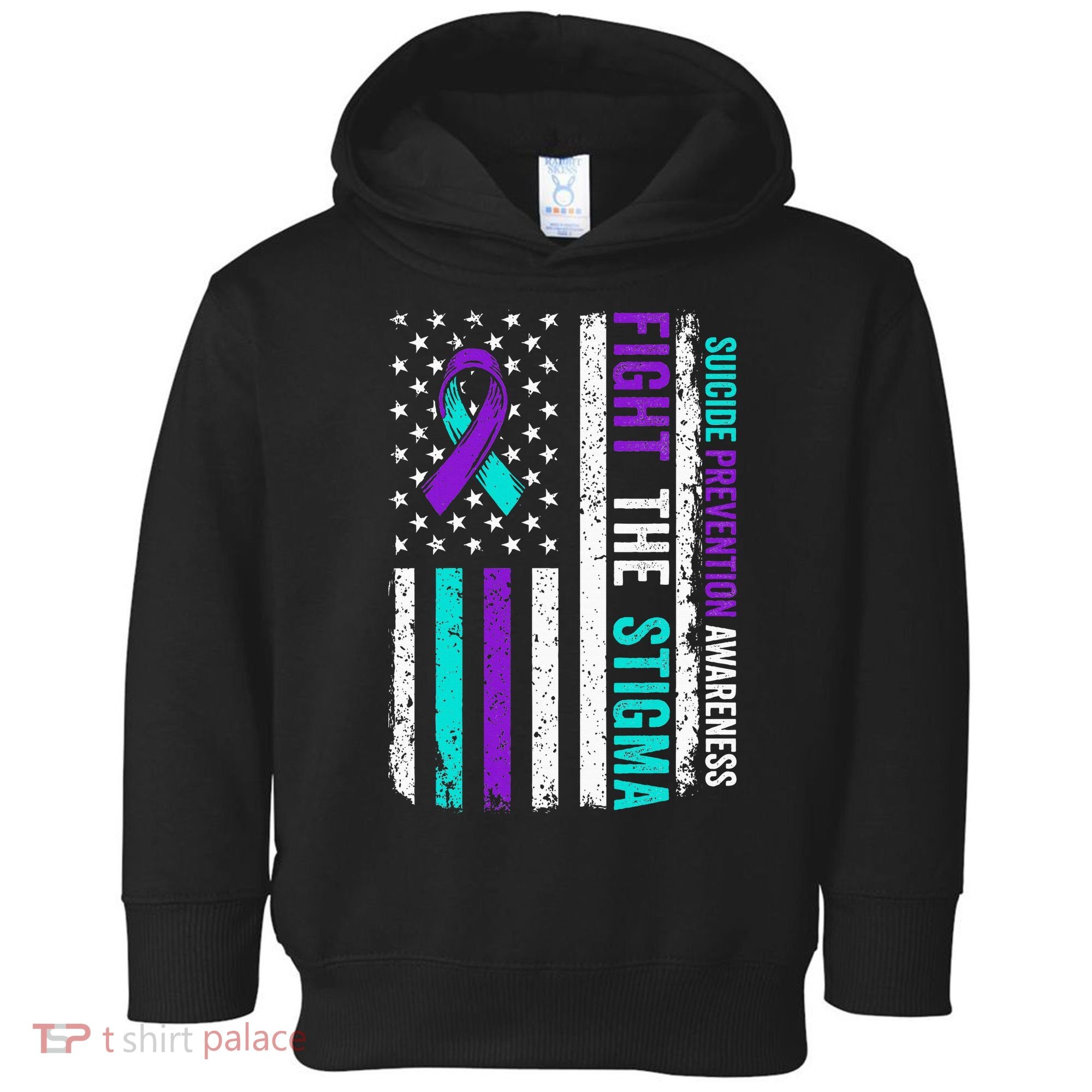 Suicide Prevention Support Fight Stigma Suicide Awareness Toddler Hoodie