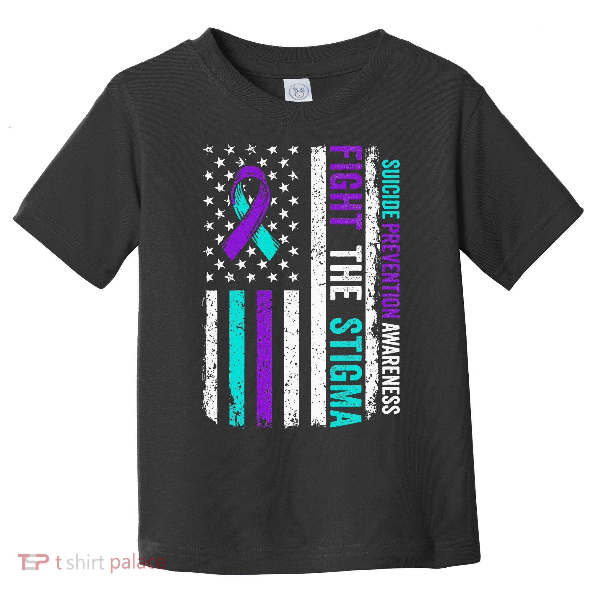 Suicide Prevention Support Fight Stigma Suicide Awareness Toddler T-Shirt