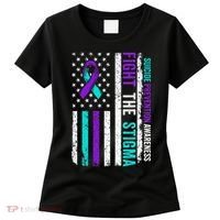 Suicide Prevention Support Fight Stigma Suicide Awareness Women's T-Shirt thumb 0