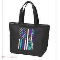 Suicide Prevention Support Fight Stigma Suicide Awareness Tote Bag thumb 3