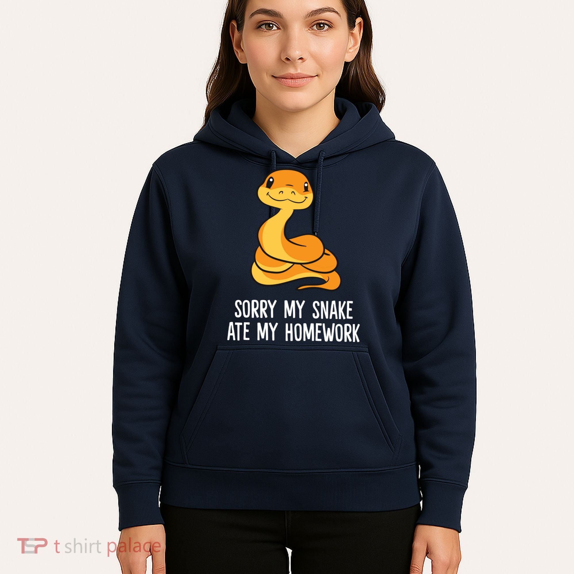 Snake Pet School Sorry, My Snake Ate Homework Hoodie