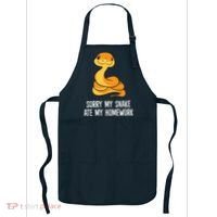 Snake Pet School Sorry, My Snake Ate Homework Apron thumb 0