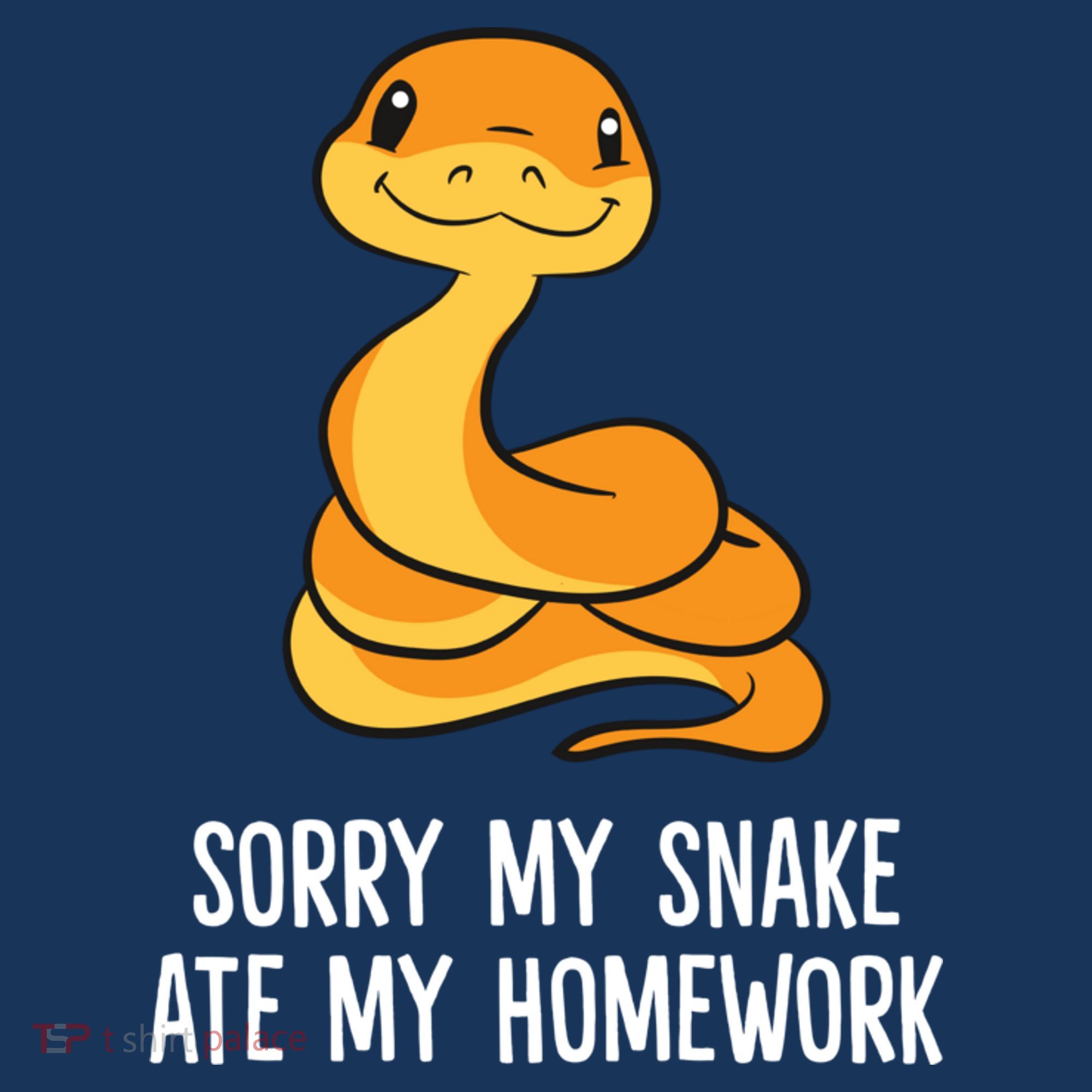 Snake Pet School Sorry, My Snake Ate Homework Mousepad