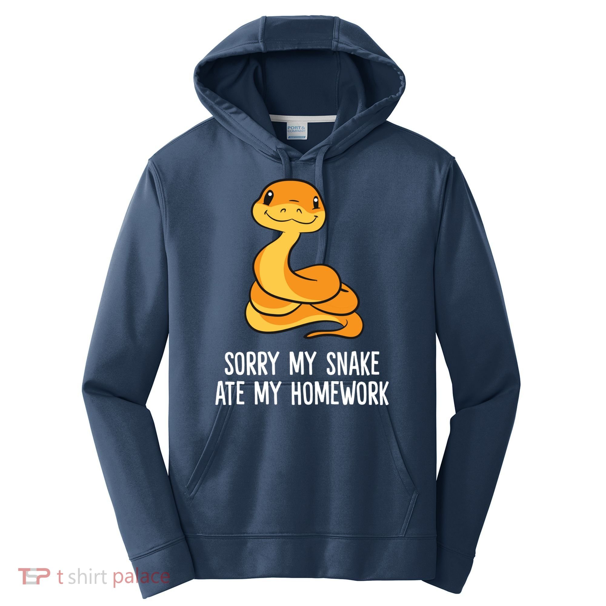 Snake Pet School Sorry, My Snake Ate Homework Performance Fleece Hoodie