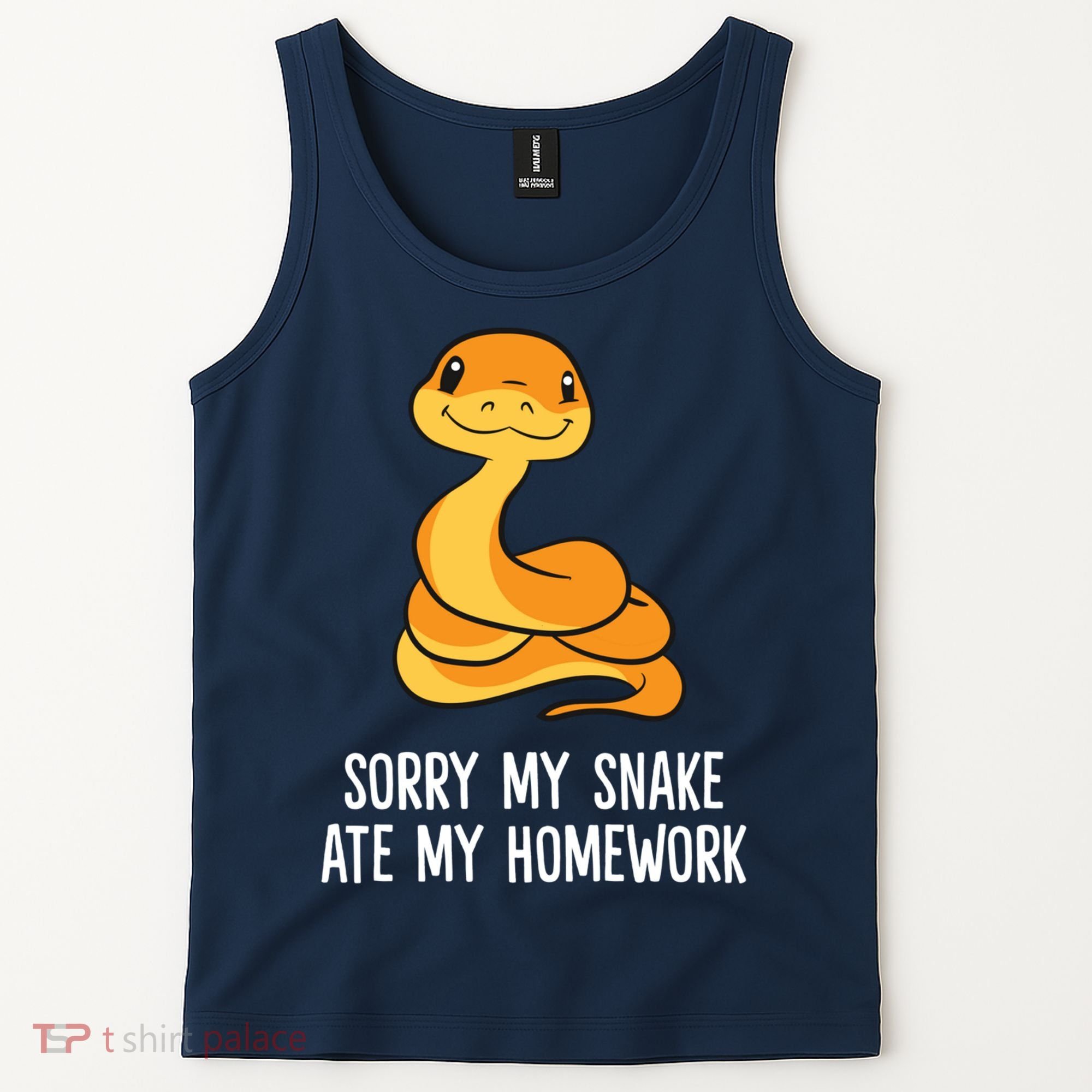 Snake Pet School Sorry, My Snake Ate Homework Tank Top
