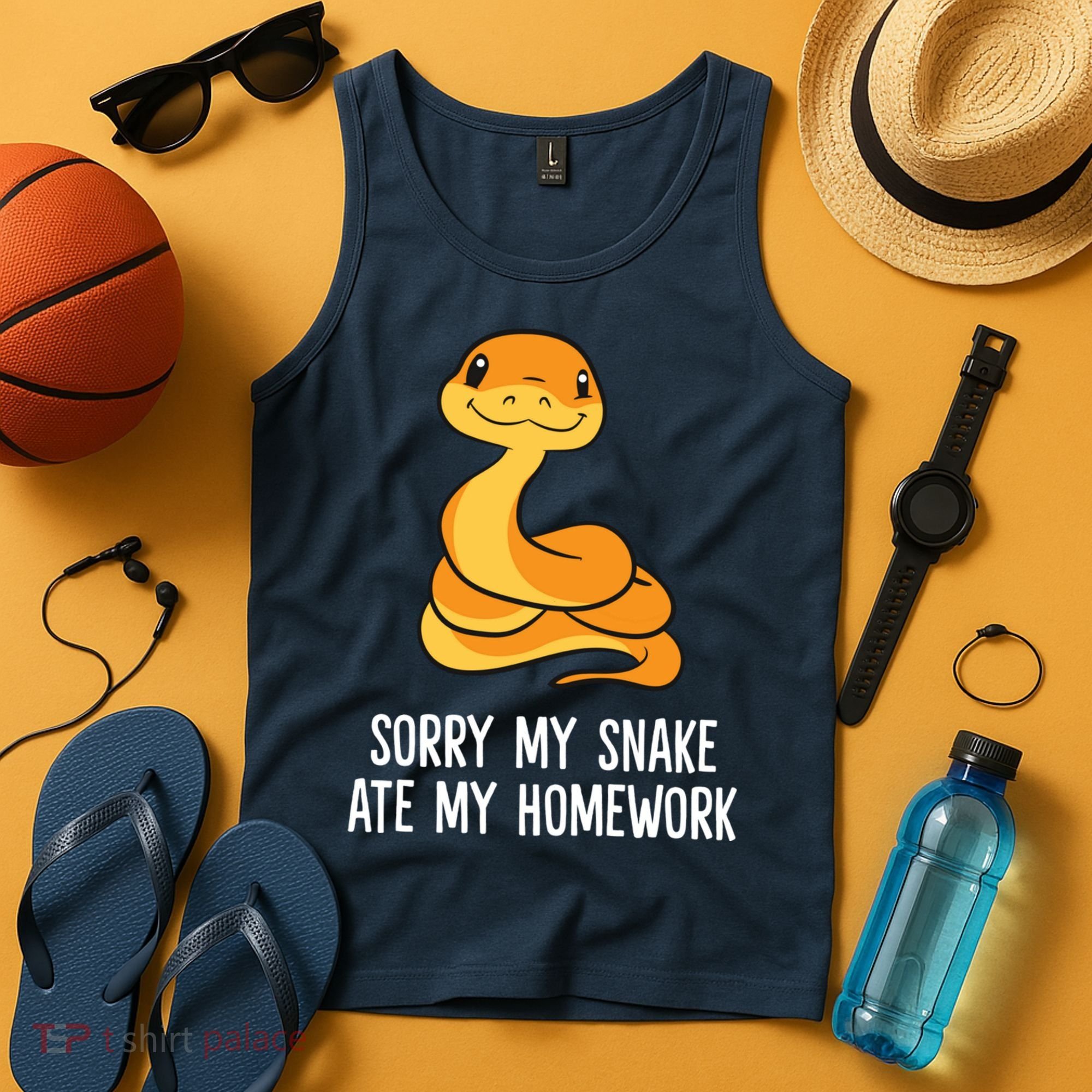 Snake Pet School Sorry, My Snake Ate Homework Tank Top
