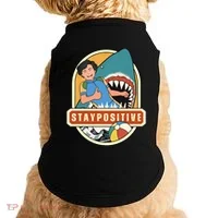 Stay Positive Doggie Tank thumb 0