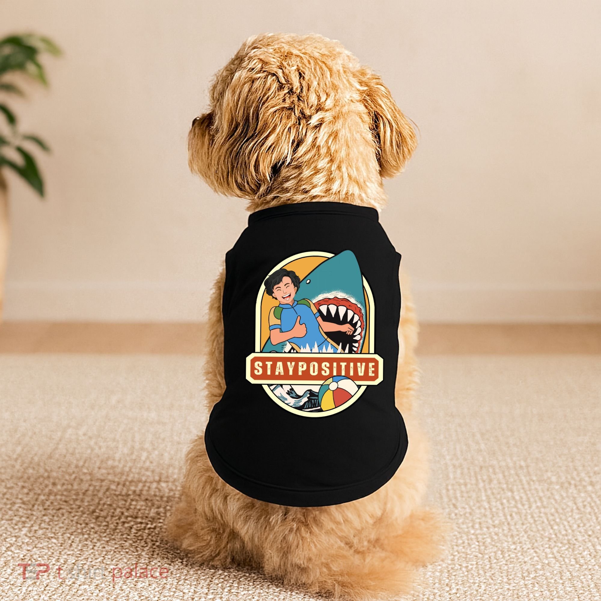 Stay Positive Doggie Tank