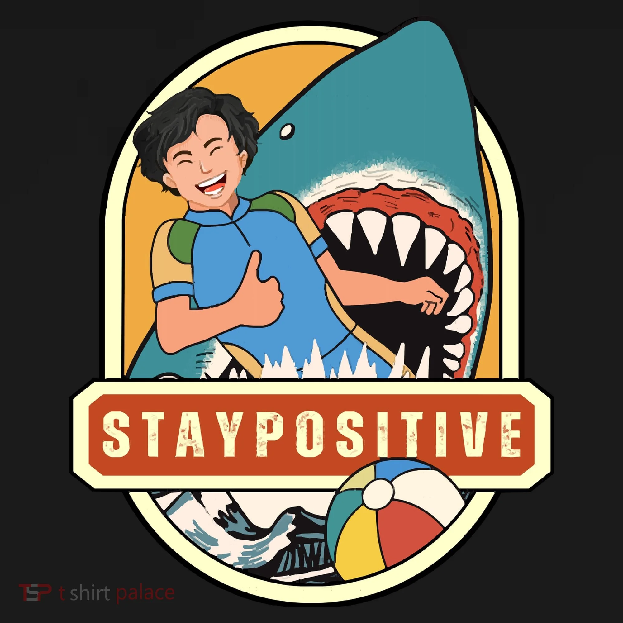Stay Positive Doggie Tank