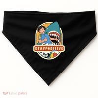 Stay Positive USA-Made Doggie Bandana thumb 0