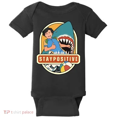 Stay Positive Baby Bodysuit