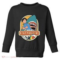 Stay Positive Toddler Sweatshirt thumb 0