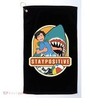 Stay Positive Golf Towel thumb 0