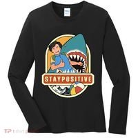 Stay Positive Women's Long Sleeve Shirt thumb 0