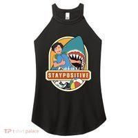 Stay Positive Women's Perfect Tri Rocker Tank thumb 0