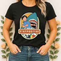 Stay Positive Women's T-Shirt thumb 2
