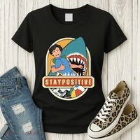 Stay Positive Women's T-Shirt thumb 3