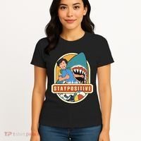 Stay Positive Women's T-Shirt thumb 4