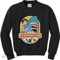 Stay Positive Kids Sweatshirt thumb 0