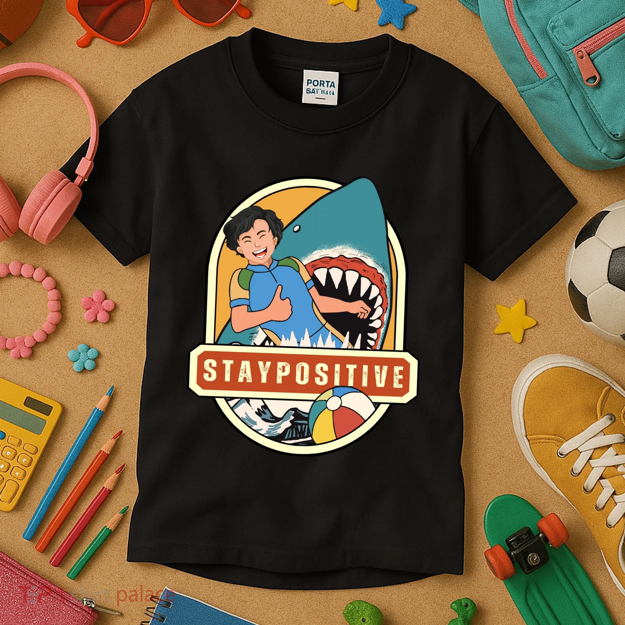 Stay Positive Kids T-Shirt