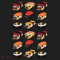 Sushi Pug Women's Sweatshirt thumb 2