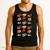 Sushi Pug Tank Top thumb 3