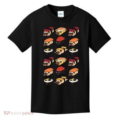 Sushi Pug Kids T-Shirt