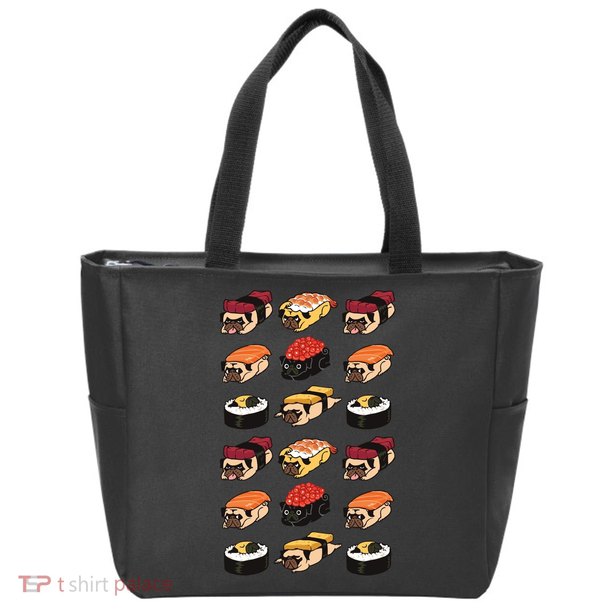 Sushi Pug Tote Bag